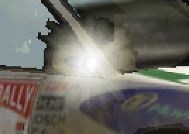 Headlight black outline issue